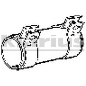 KLARIUS SLV8 Pipe Connector, exhaust system